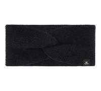Eisbär Stirnband Damen Fenna Schwarz - Merino Headband für Frauen - Haarband mit Fleece schützt vor Kälte und Wind - Haube atmungsaktiv weich warm aus Österreich