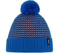 Eisbär - Flow Pompon RL - Mütze, Gr. One Size, blau (MediumBlue/CoralBlaze/NightSky)