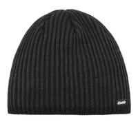 Eisbär Mütze Alex – Merino Beanie, warme atmungsaktive Strickmütze – Herren Schwarz