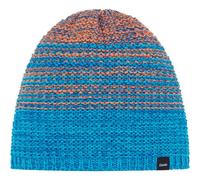 Eisbär Campo Skimütze Strickmütze Merinomütze Beanie Wintermütze Wollmütze Herren - Made in The EU mit Futter Herbst-Winter Winter - One Size blau-orange