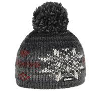 EISBÄR Damen Mütze "Ike Pompon" grafitgrau ONE SIZE