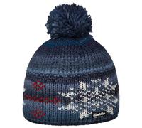 Eisbär - Ike Pompon - Mütze, Gr. One Size, blau (BlueJeans/White/Ketchup)