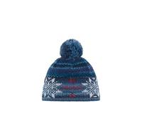 Eisbär - Ike Pompon - Mütze, Gr. One Size, blau (BlueJeans/White/Ketchup)