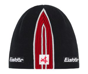 Eisbär - Ingemar XL Ski Austria - Mütze, Gr. One Size, schwarz (Black/White/Ketchup)