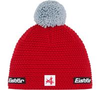 Eisbär JAMIE POMPON Herren-Wintermütze, rot, größe UNI
