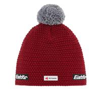 Eisbär - Jamie Pompon Ska - Mütze, Gr. One Size, rot (Burgund/GreyMelange)