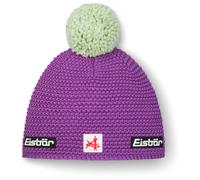 Eisbär - Jamie Pompon Ski Austria - Mütze, Gr. One Size, lila (FrozenTwilight/ArcticBasil)