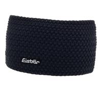 Eisbär Stirnband Damen & Herren Jamie Schwarz - Merino Headband Unisex - Haarband mit Fleece schützt vor Kälte und Wind - Haube weich warm atmungsaktiv aus Österreich