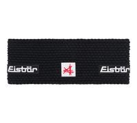 Eisbär Stirnband Damen & Herren Jamie Ski Austria Schwarz - Merino Headband Unisex - Haarband mit Fleece schützt vor Kälte und Wind - Haube weich warm atmungsaktiv aus Österreich