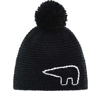 Eisbär Jay Pompon MÜ schwarz/Stick: White