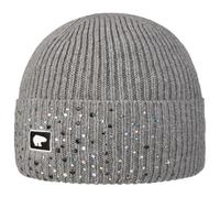 Liesl Cashmere Swarovski Crystal Beanie by Eisbär grau One Size