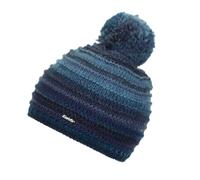 Eisbär Mikata Pompon MÜ Herren Mütze (Blau one size)