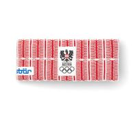 Eisbär Milano Headband ÖOC white/ketchup/ketchup