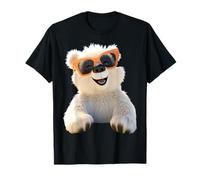 Eisbär Mit Sonnenbrille Tierliebhaber Bären Süßes Eisbären T-Shirt