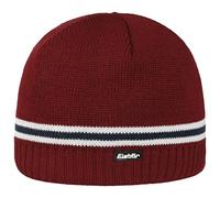 Eisbär Mountain Beanie Herren - Made in Austria Skimütze Wintermütze Herrenmütze mit Futter, Futter Winter Herbst-Winter - One Size Bordeaux