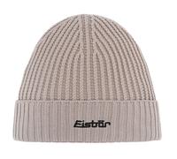 Eisbär Mütze (Beanie) Poca RL - Rippstruktur - silber - 1 Stück