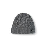 Eisbär Mütze Damen Afratos Grau - Merino Wintermütze Strickmütze