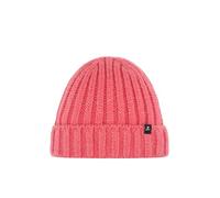 Eisbär Mütze Damen Alea Pink - kuschlig weiche Strickmütze für Frauen - warme Damenmütze mit dezentem Glitzer Silberfaden Haube mit breitem Umschlag