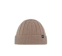 Eisbär Mütze Damen Ayo Beige - Merino Beanie für Frauen - mit Fleece Wintermütze schützt vor Kälte und Wind - Fisherman Beanie Docker Trawler Haube aus Österreich