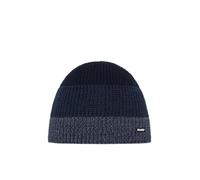 Eisbär Mütze Damen & Herren Caris - Merino Strickmütze Unisex mit Fleece schützt vor Kälte und Wind - weiche atmungsaktive Beanie gestreift - Haube aus Österreich