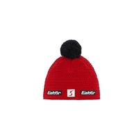 Eisbär Mütze Damen & Herren Jamie Pompon Ski Austria - Merino Unisex mit Fleece schützt vor Kälte und Wind - Klassische Bunte Bommelmütze Strickmütze Haube aus Österreich
