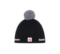 Eisbär - Jamie Pompon Ski Austria - Mütze, Gr. One Size, schwarz (Black/Grey)