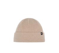 Eisbär Mütze (Beanie) Salma 2.0 - Merinomix, Rippstruktur - hellbraun - 1 Stück