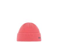 Eisbär Mütze Damen Salma Pink - Merino Strickmütze für Frauen - Wintermütze bequem weich mit Umschlag - warm Merinowolle Haube kuschelig aus Österreich