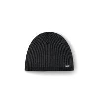 Eisbär Mütze Alex – Merino Beanie, warme atmungsaktive Strickmütze – Herren Schwarz