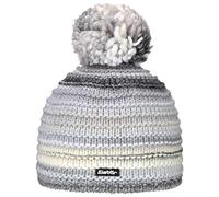 Eisbär Mütze Mikata Pompon – Unisex mit Fleece-Futter, schützt vor Kälte – milkgrau ONE SIZE
