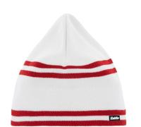 Eisbär Noxino Herren Feinstrick-Mütze Rot/Weiß/Rot, Gr. One Size