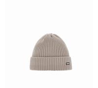 Eisbär Mütze Herren & Damen RIPP Grau - Urbane Beanie Unisex Klassische Strickmütze mit Umschlag weich warm Wintermütze Bequeme Haube aus Österreich