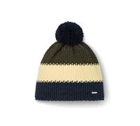 Eisbär Mütze Herren & Damen Star Pompon - Merino Wintermütze Unisex mit Fleece schützt vor Kälte und Wind - Bommelmütze atmungsaktiv thermoregulierend warm Haube aus Österreich