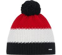 Eisbär Mütze Herren & Damen Star Pompon - Merino Wintermütze Unisex mit Fleece schützt vor Kälte und Wind - Bommelmütze atmungsaktiv thermoregulierend warm Haube aus Österreich