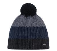 Eisbär Mütze Herren & Damen Star Pompon - Merino Wintermütze Unisex mit Fleece schützt vor Kälte und Wind - Bommelmütze atmungsaktiv thermoregulierend warm Haube aus Österreich