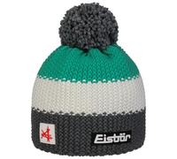 Eisbär Mütze Herren & Damen Star Pompon Ski Austria - Merino Wintermütze Unisex mit Fleece schützt vor Kälte und Wind - Bommelmütze atmungsaktiv elastisch Haube aus Österreich