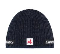 Eisbär Mütze Herren Rene Ski Austria - Merino Wintermütze für Männer - mit Fleece schützt vor Kälte und Wind - Strickmütze warme Beanie weiche Bequeme Herrenmütze Haube aus Österreich