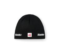 Eisbär Mütze Herren Trop Ski Austria XL Schwarz - Merino Wintermütze für Männer - mit Fleece schützt vor Kälte und Wind - Strickmütze atmungsaktiv thermoregulierend Wintermütze Haube aus Österreich