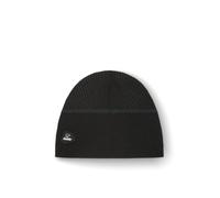 Eisbär Mütze Herren und Damen Iona Schwarz - Sportmütze atmungsaktiv Laufmütze feuchtigkeitsabführend schnelltrocknend - Beanie zum Laufen Radfahren Haube für Sport und Outdoor im Sommer