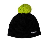 Eisbär Mütze Jamie Pompon, schwarz-Lime, One Size, 30190