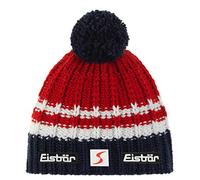 Eisbär Mütze - Kova Pompon Sport (dunkelblau/rot/Weiss)