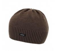 Eisbär Mütze Marco. Weiches Fleeceinlet. Tolles Strickmuster. Brown.