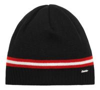 Eisbär Mountain XL Herren Wintermütze Schwarz/Rot/Weiß/Rot, Gr. One Size