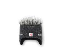 Eisbär Mütze Penny Ski Austria Kids - Mütze mit Haaren (blau) Jungen & Mädchen - 55 cm (7-8 Jahre) - atmungsaktive warme Sportmütze mit Ohrschutz Kindermütze Haube weich warm aus Österreich
