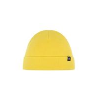 Eisbär Mütze Skater Kids Gelb - warme Wintermütze Jungen & Mädchen - 55 cm (7-8 Jahre) - Coole Urbane kuschelig weiche Beanie mit Umschlag Strickmütze Haube weich warm aus Österreich
