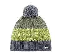 Eisbär - Star Pompon MÜ kids - Mütze, Gr. One Size, oliv (Anthracite/LightYellowMistyForest)