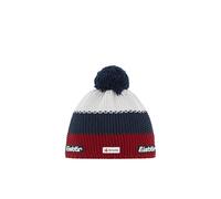 Eisbär Star Pompon Mütze SKA Kids burgund-dark cobalt-white (243) one