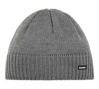 Eisbär Mütze Herren Trop grau - Kuschelige Beanie Strickmütze aus weicher Merinowolle mit Rippbund innenliegenden Fleeceband - atmungsaktiv