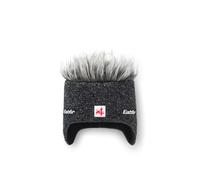 Eisbär Mütze Penny Ski Austria Kids Grau - Mütze mit Haaren (grau) Jungen & Mädchen - 55 cm (7-8 Jahre) - atmungsaktive warme Sportmütze mit Ohrschutz Kindermütze Haube weich warm aus Österreich