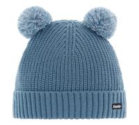 Eisbär Ponti Pompon Mütze Kids steel blue|steel blue-white (234) 53